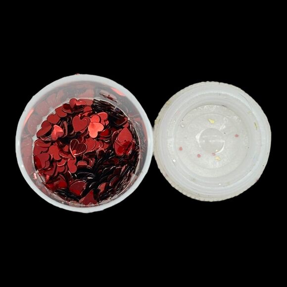 (11) Containers Jars of Crafters Glitter Lot Luco Glitterex Chunky 70s-90s VTG - Picture 8 of 12